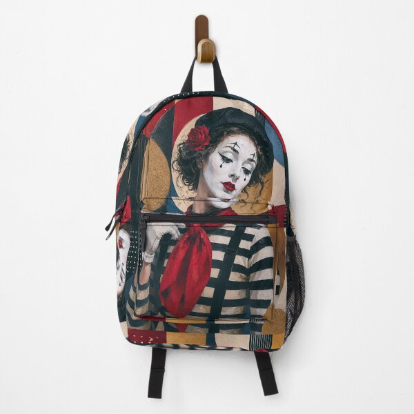 Item preview, Mime performer cubist painting. designed and sold by GalleryKauffeld.