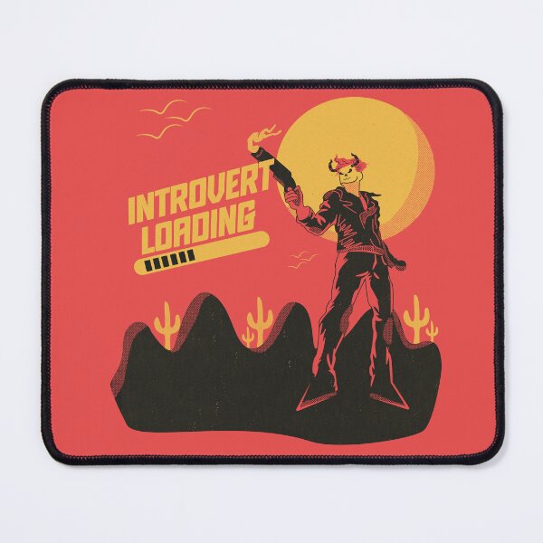 Item preview, Introvert Loading Funny Alternative Illustration designed and sold by beboplab.