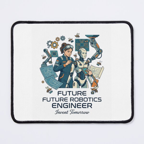 Item preview, Future Robotics Engineer Artwork designed and sold by Amr Darwish Graphic designer.
