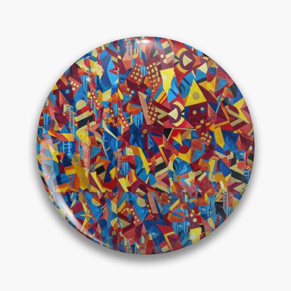 Item preview, Geometric color explosion mosaic designed and sold by Sigtrix.