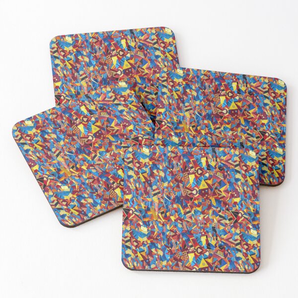 Item preview, Geometric color explosion mosaic designed and sold by Sigtrix.