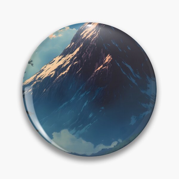 Item preview, Japanese Landscape Cozy Campsite Bonfire Mountain Forest Night designed and sold by mildaclairmo.