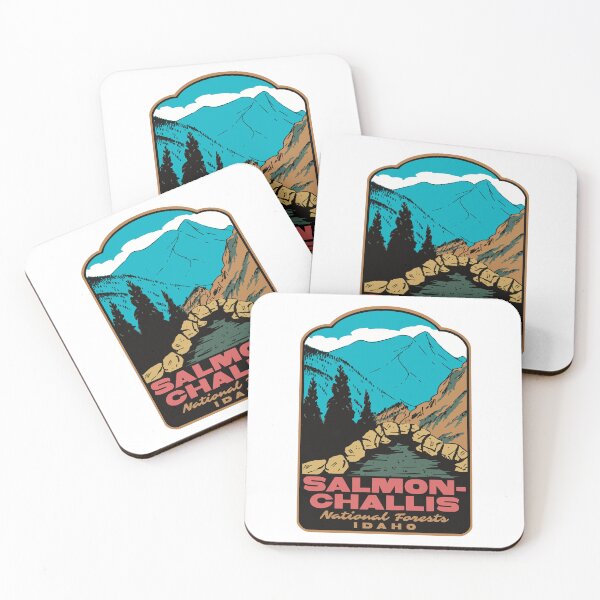 Item preview, Goldbug Hot Springs Salmon Challis National Forest Poster designed and sold by HalpinDesign.