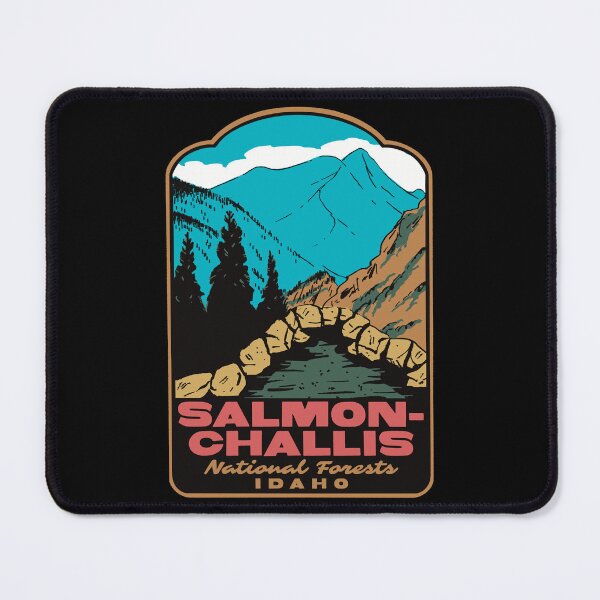 Item preview, Goldbug Hot Springs Salmon Challis National Forest Poster designed and sold by HalpinDesign.