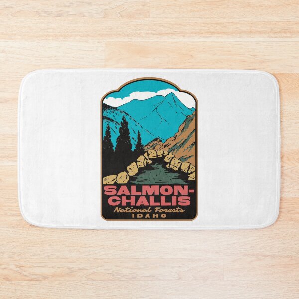 Item preview, Goldbug Hot Springs Salmon Challis National Forest Poster designed and sold by HalpinDesign.