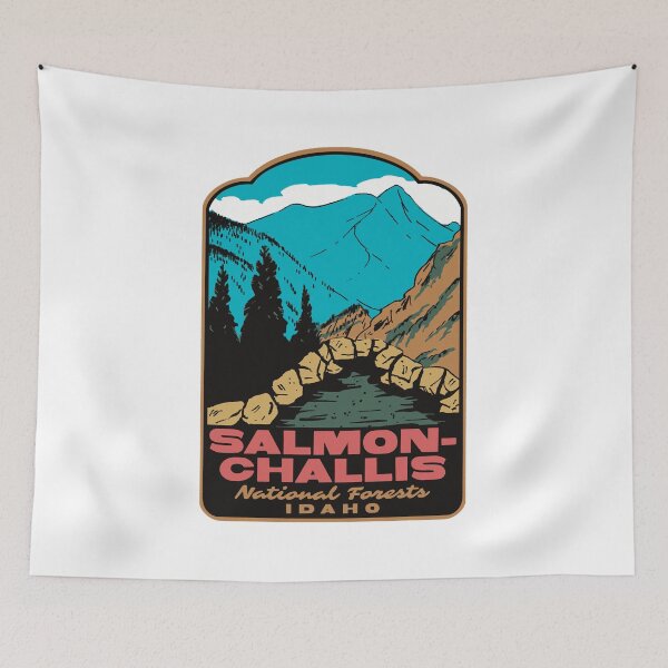Item preview, Goldbug Hot Springs Salmon Challis National Forest Poster designed and sold by HalpinDesign.