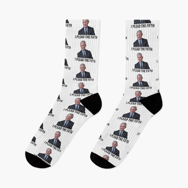 Item preview, Anthony Fauci- I Plead the Fifth | Funny Political Portrait Pop Culture Graphic designed and sold by DirtyGirlGraphics.
