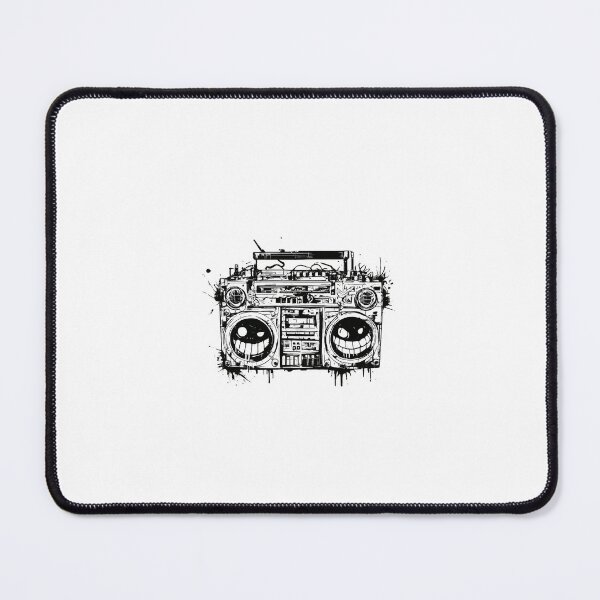Item preview, Vintage Boombox Retro Music T-Shirt | Old School Cassette Radio Graphic designed and sold by Brandady.