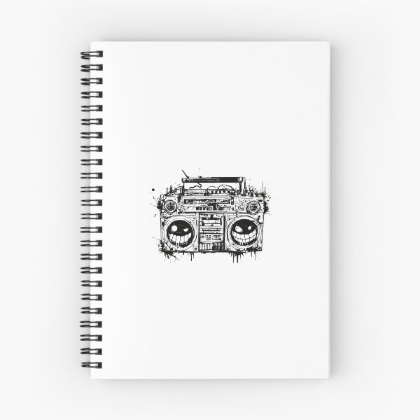 Item preview, Vintage Boombox Retro Music T-Shirt | Old School Cassette Radio Graphic designed and sold by Brandady.