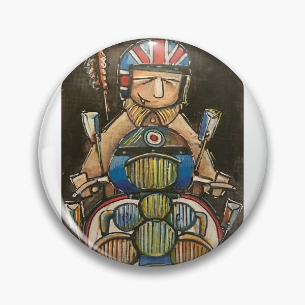 Item preview, Classic Scooter | Retro Scooter Riders | Scooterist, Retro Mod Inspired Art designed and sold by GWARTGB.