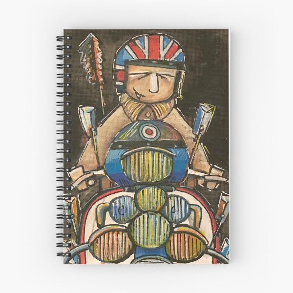Item preview, Classic Scooter | Retro Scooter Riders | Scooterist, Retro Mod Inspired Art designed and sold by GWARTGB.
