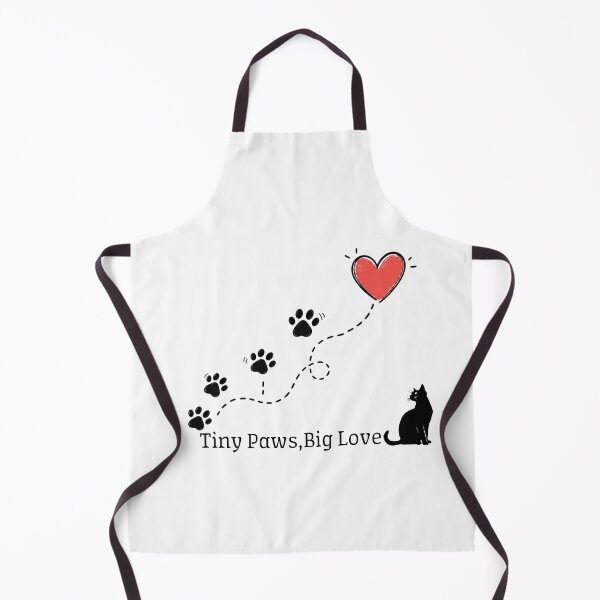 Item preview, Tiny Paws,Big Love-cute cat Paw print Design designed and sold by teeNova Wear.