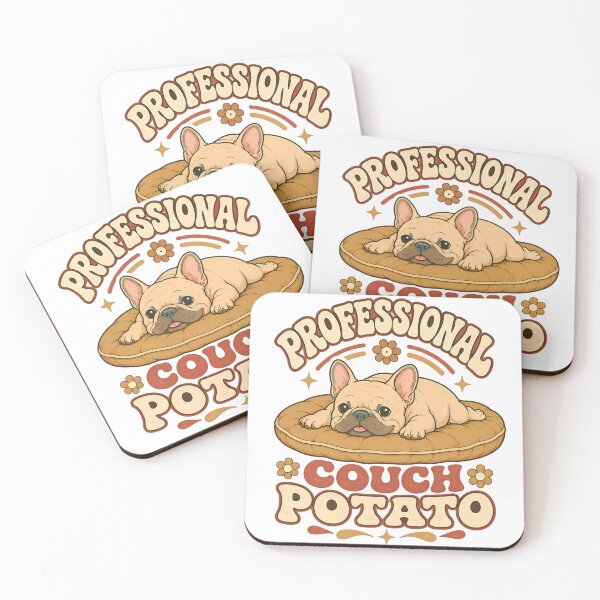 Item preview, Professional Couch Potato French Bulldog designed and sold by cute stuff too.