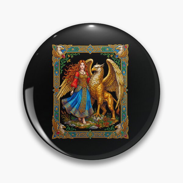 Item preview, Regal Griffin  goddess designed and sold by TeeARTHY.