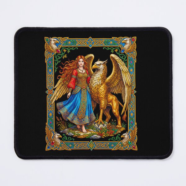 Item preview, Regal Griffin goddess designed and sold by TeeARTHY.