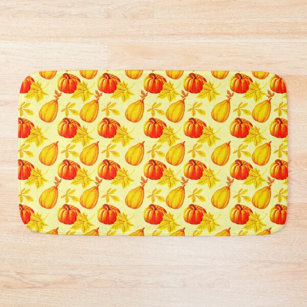 Item preview, Pumpkins and Fall Leaves Pattern designed and sold by Vac1.