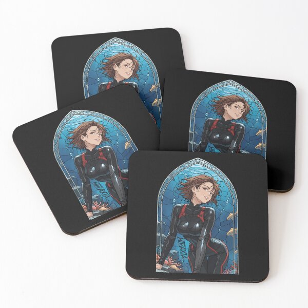 Item preview, Chisa Kotegawa Grand Blue Underwater Diving Window Pose designed and sold by mildaclairmo.
