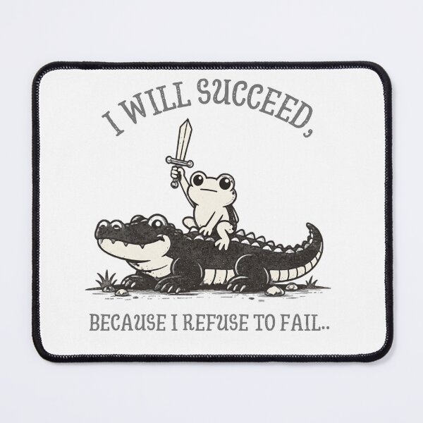 Item preview, I Will Succeed Because I Refuse To Fail. designed and sold by OUICHA.