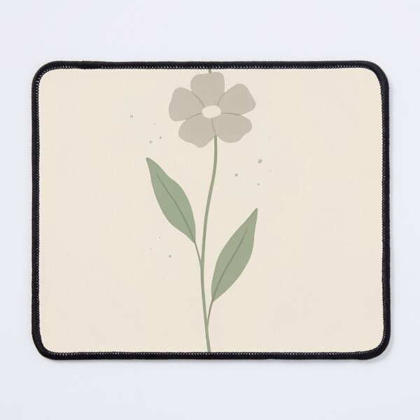 Item preview, Minimalist Botanical Flower Stem Print designed and sold by Whoopau.