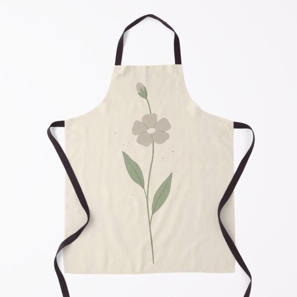 Item preview, Minimalist Botanical Flower Stem Print designed and sold by Whoopau.