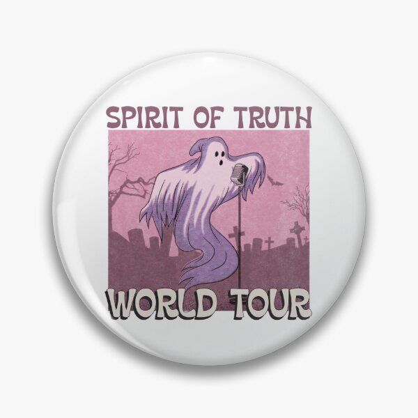 Item preview, Spirit of Truth World Tour, Halloween Ghost Humor spoken word designed and sold by BriAngelaBubbleDesigns.