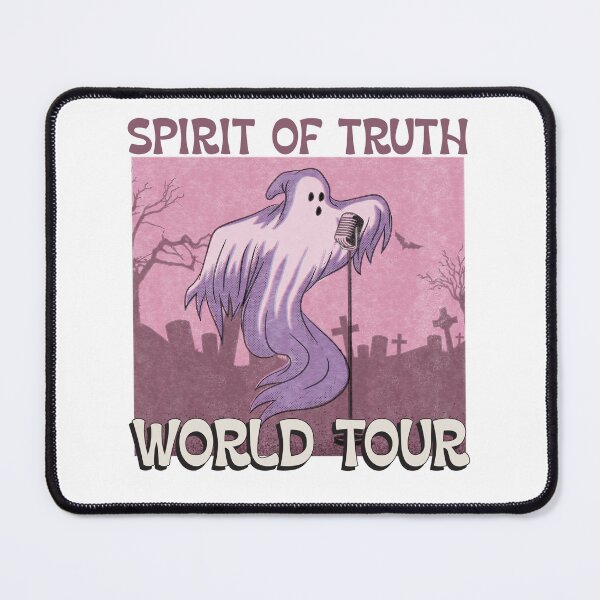 Item preview, Spirit of Truth World Tour, Halloween Ghost Humor spoken word designed and sold by BriAngelaBubbleDesigns.