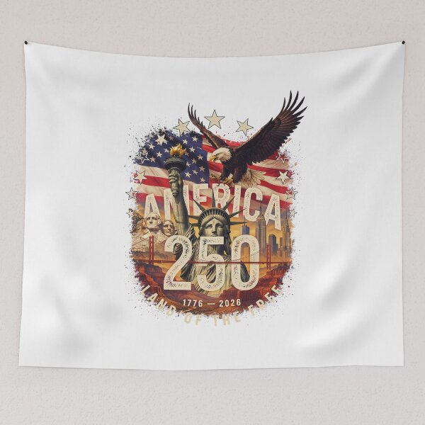 Item preview, America 250 Semiquincentennial Statue of Liberty 1776-2026 Vintage USA Tee v4 designed and sold by DarylWelsh2024.