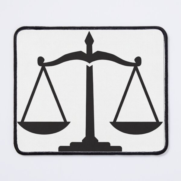 Item preview, SCALES OF JUSTICE BY LOLA BLUE designed and sold by Lola Blue.