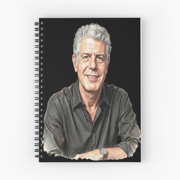Item preview, Anthony Bourdain Coloring Pencil Art designed and sold by Tokki Stuff.
