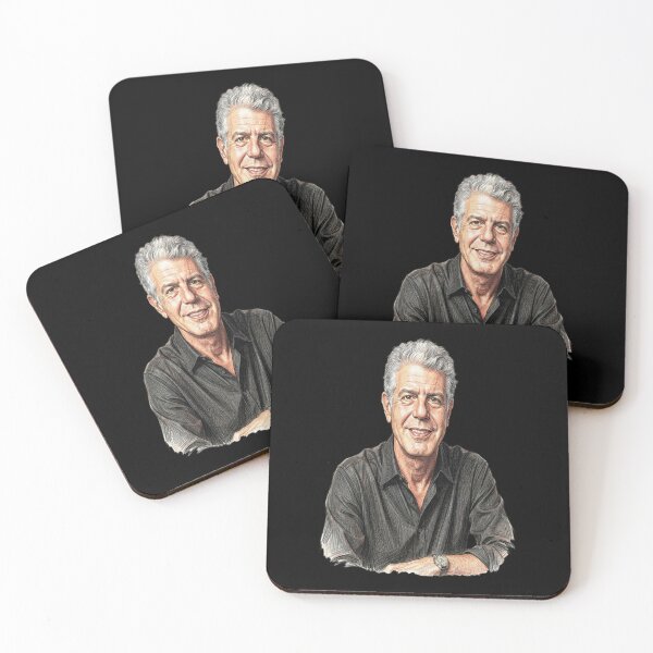Item preview, Anthony Bourdain Coloring Pencil Art designed and sold by Tokki Stuff.