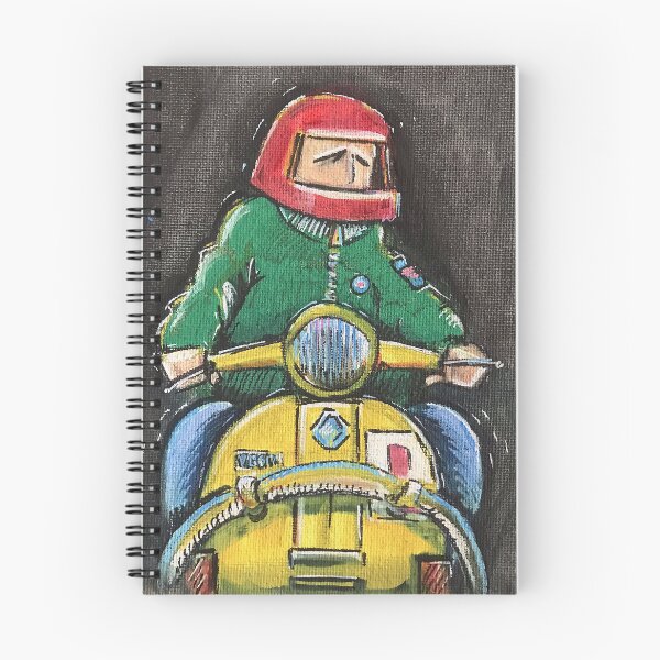 Item preview, Classic Scooter | Retro Scooter Riders | Scooterist, Retro Mod Inspired Art designed and sold by GWARTGB.