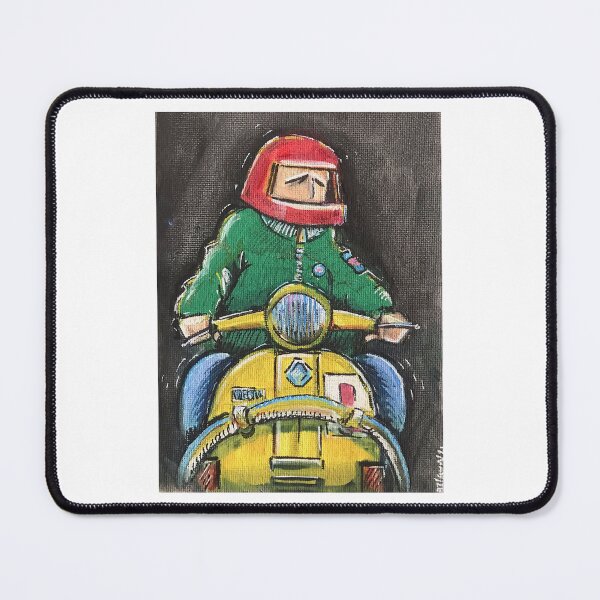Item preview, Classic Scooter | Retro Scooter Riders | Scooterist, Retro Mod Inspired Art designed and sold by GWARTGB.