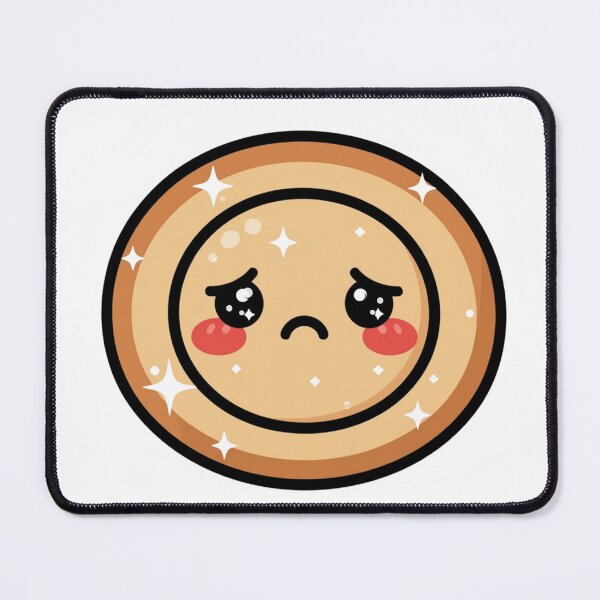 Item preview, Cute Embarrassed Kawaii Cinnamon Roll Cartoon | Adorable Cinnamon Roll Sticker & Gift Design designed and sold by Rood-Art-Studio.