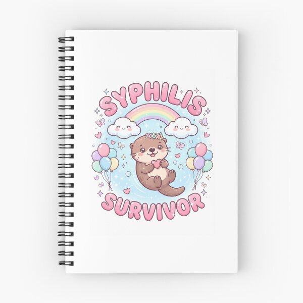 Item preview, Otter Syphilis survivor funny gag adult humor novelty  designed and sold by CheeseBlueprint.