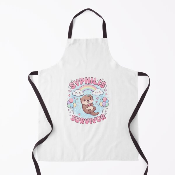 Item preview, Otter Syphilis survivor funny gag adult humor novelty designed and sold by CheeseBlueprint.