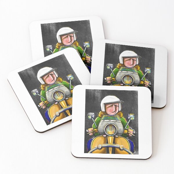 Item preview, Classic Scooter | Retro Scooter Riders | Scooterist, Retro Mod Inspired Art designed and sold by GWARTGB.