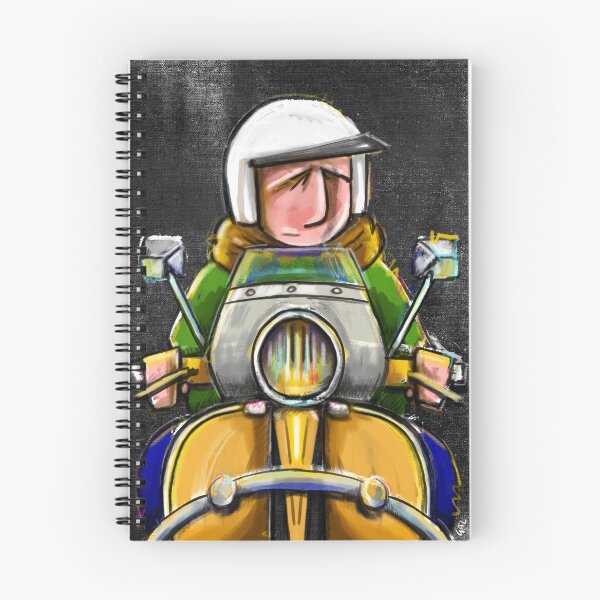 Item preview, Classic Scooter | Retro Scooter Riders | Scooterist, Retro Mod Inspired Art designed and sold by GWARTGB.