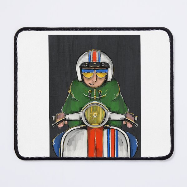 Item preview, Classic Scooter | Retro Scooter Riders | Scooterist, Retro Mod Inspired Art designed and sold by GWARTGB.