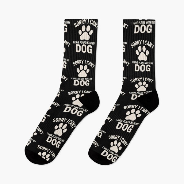 Item preview, Sorry I Can't Plans Dog Paw Print Pet Lover Humor designed and sold by GiaoCalonas.