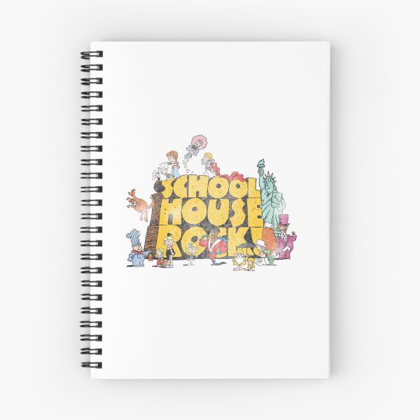 Item preview, Schoolhouse Rock Classic Cartoon Show Logo designed and sold by TinaHeaney.