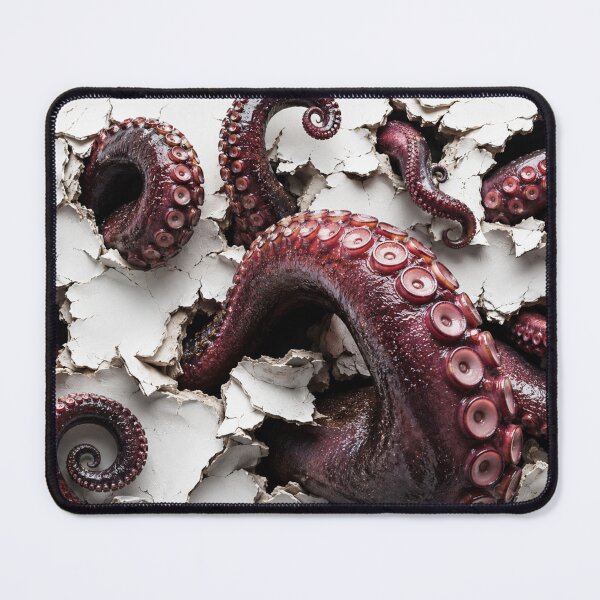Item preview, 3D Octopus Tentacles Breaking Through Wall | Hyper-Realistic Optical Illusion designed and sold by GSizzle1.