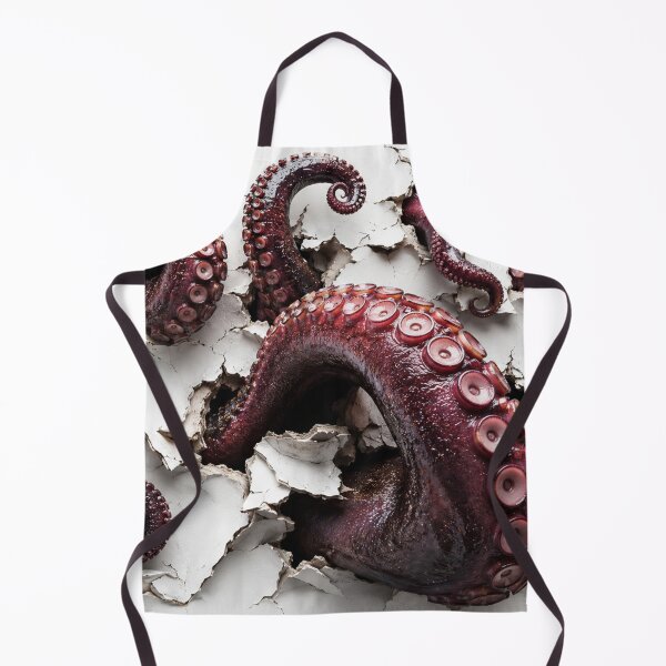 Item preview, 3D Octopus Tentacles Breaking Through Wall | Hyper-Realistic Optical Illusion designed and sold by GSizzle1.