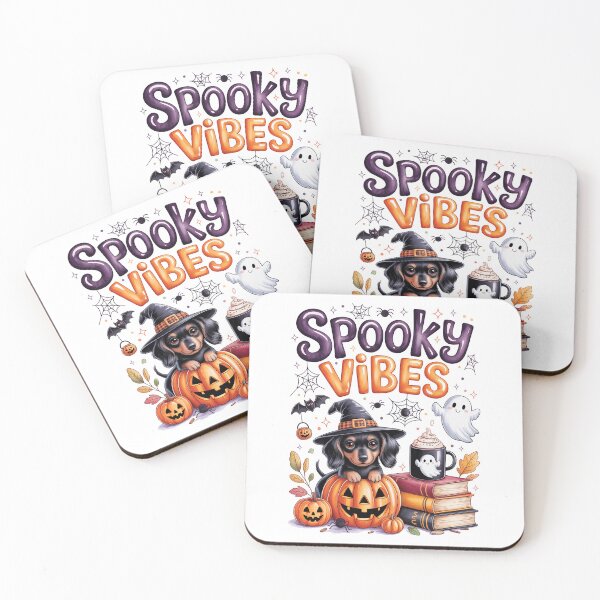 Item preview, Spooky Vibes dachshund designed and sold by jkrphoto.