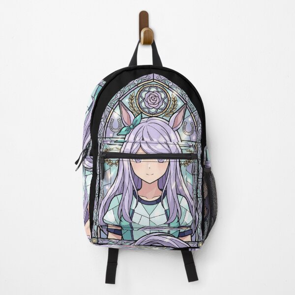 Item preview, Mejiro McQueen Uma Musume Rose Laurel Stained Glass designed and sold by mildaclairmo.