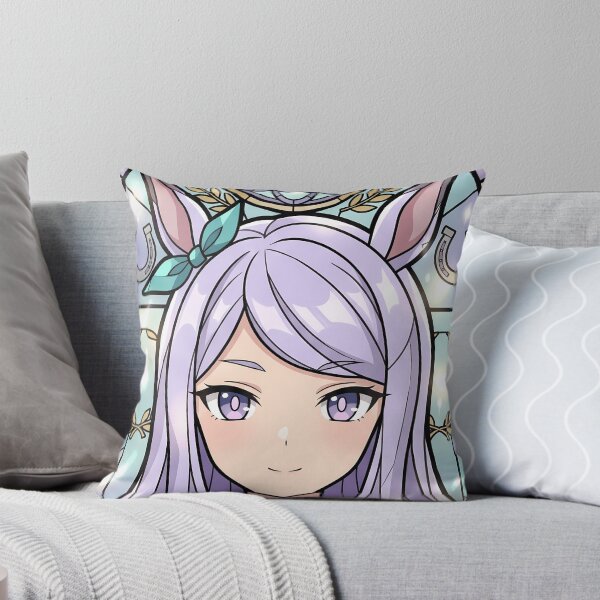 Item preview, Mejiro McQueen Uma Musume Rose Laurel Stained Glass designed and sold by mildaclairmo.