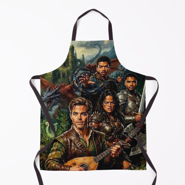 Item preview, Dungeons & Dragons Honor Among Thieves Fine Art Tribute designed and sold by Art's Diner.