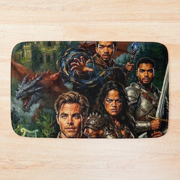 Item preview, Dungeons & Dragons Honor Among Thieves Fine Art Tribute designed and sold by Art's Diner.