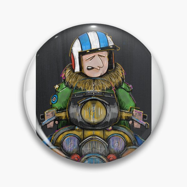 Item preview, Copy of Classic Scooter | Retro Scooter Riders | Scooterist, Retro Mod Inspired Art designed and sold by GWARTGB.