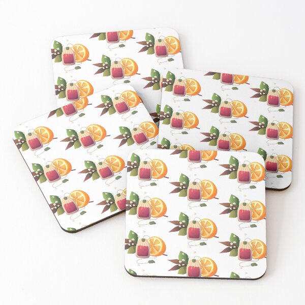 Item preview, Cute Fruit Tea Bag Illustration designed and sold by sinemosis.