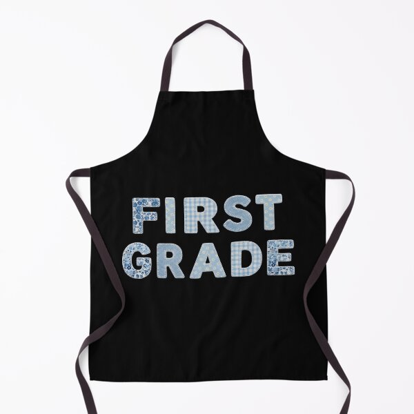 Item preview, First Grade Patchwork Back to School Teacher Design designed and sold by tarzbol.